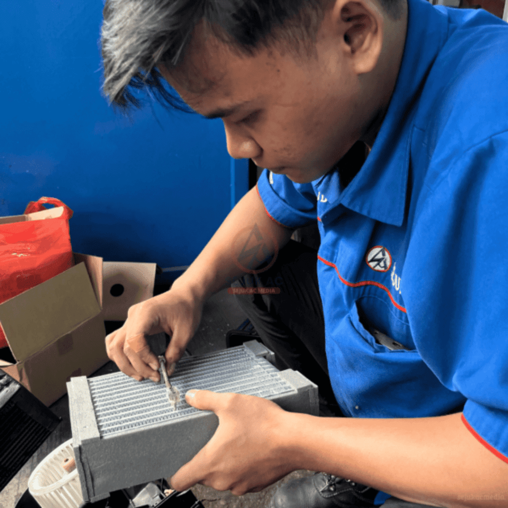 cara kerja ac mobil