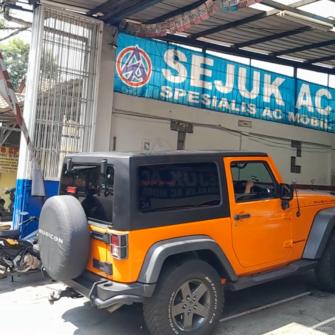 Servis AC Jeep Rubicon