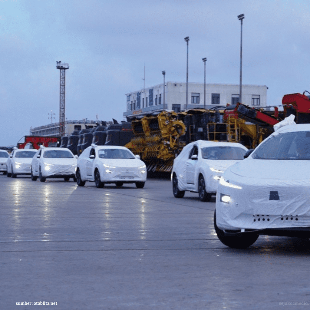 Ekspor Mobil Listrik China