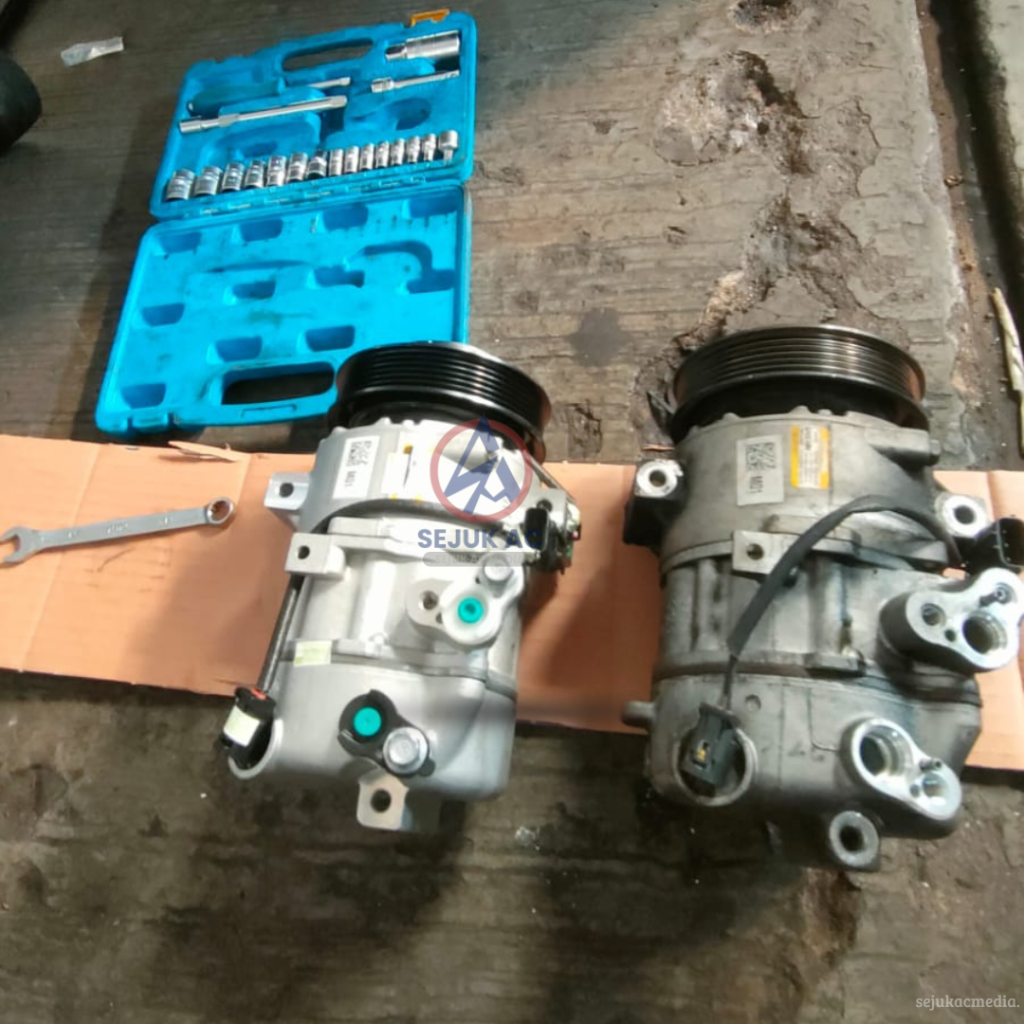 Kompresor AC Mobil Jebol