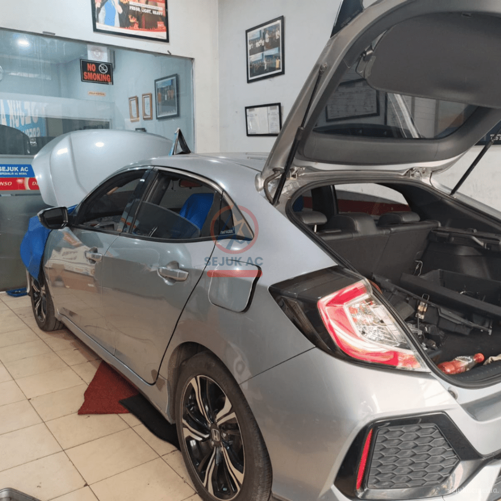AC mobil bau bensin