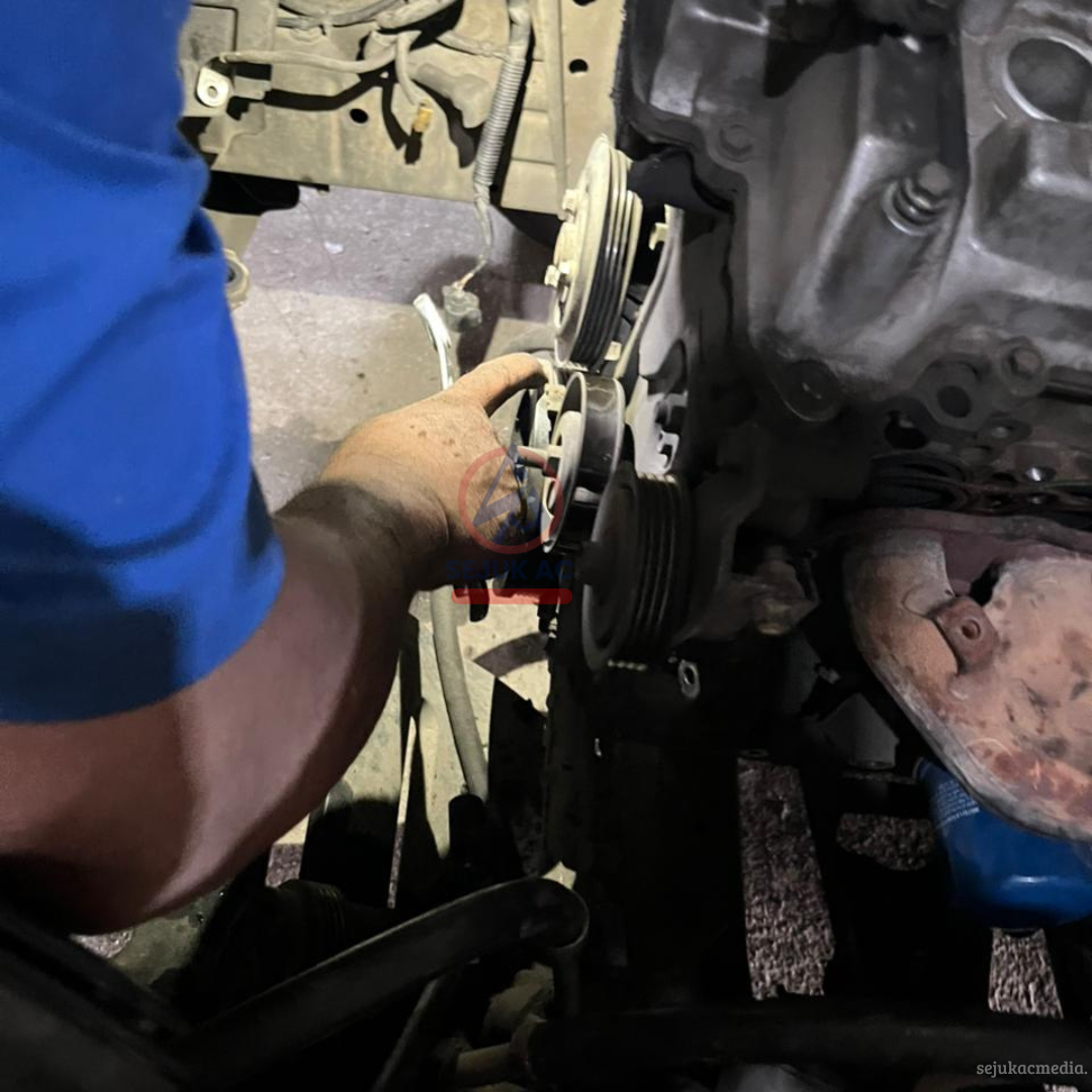 Efek Kompresor AC Mobil Rusak