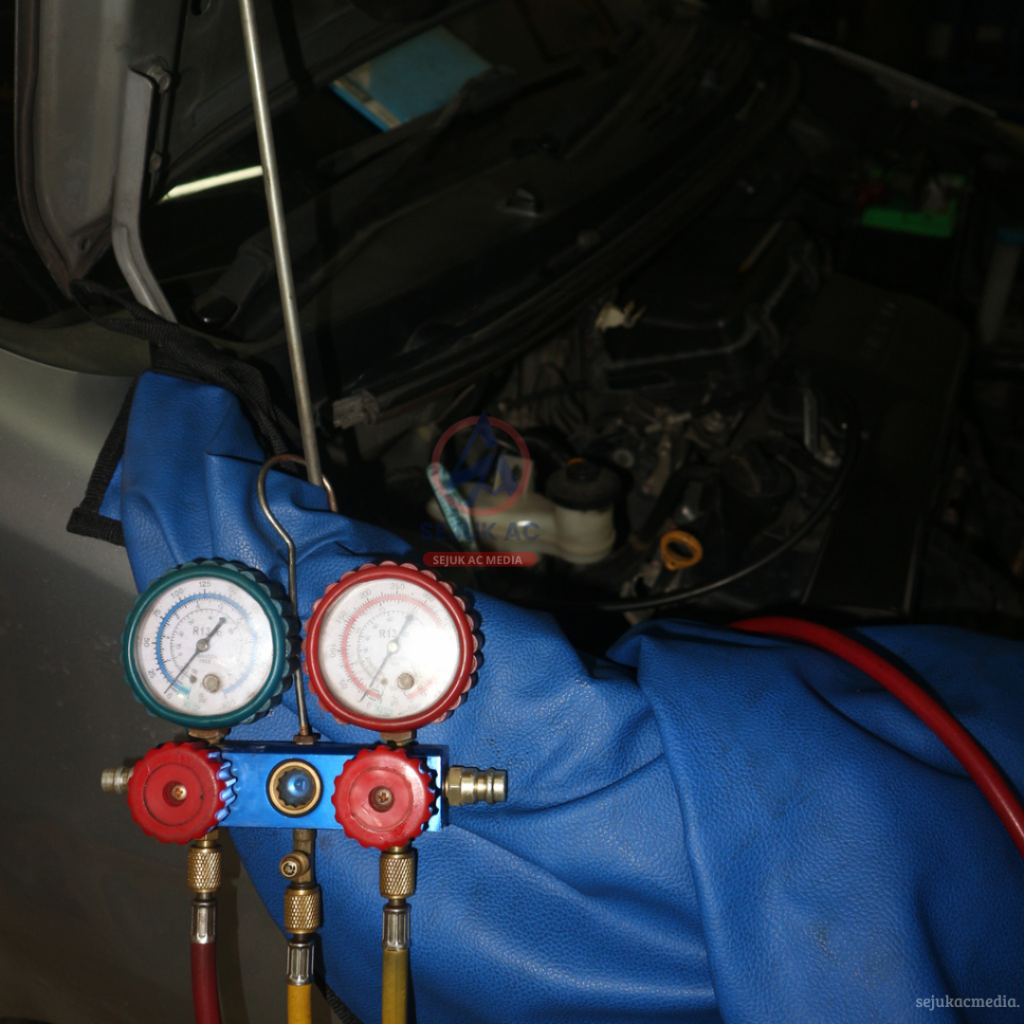 Tekanan Low Side Terlalu Rendah