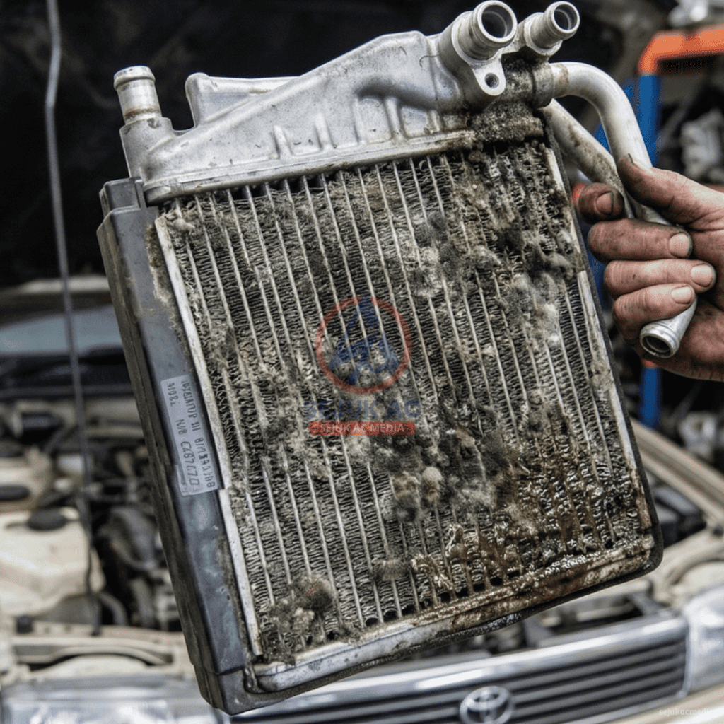 Cara Membersihkan Kondensor AC Mobil