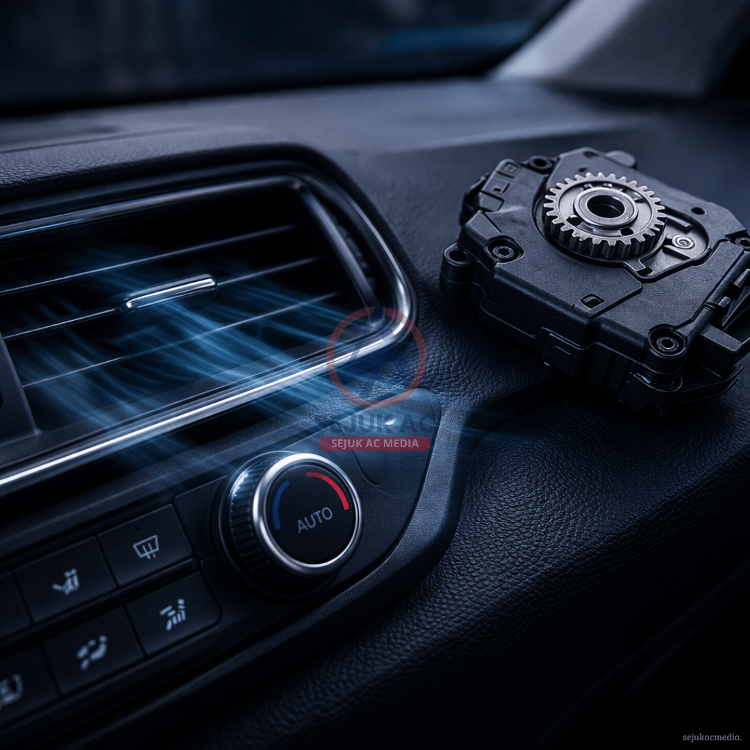 Blend Door Actuator Rusak