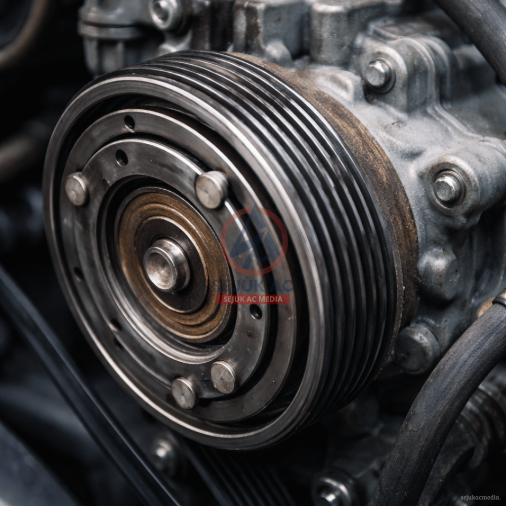 Bearing Pulley Kompresor Bunyi