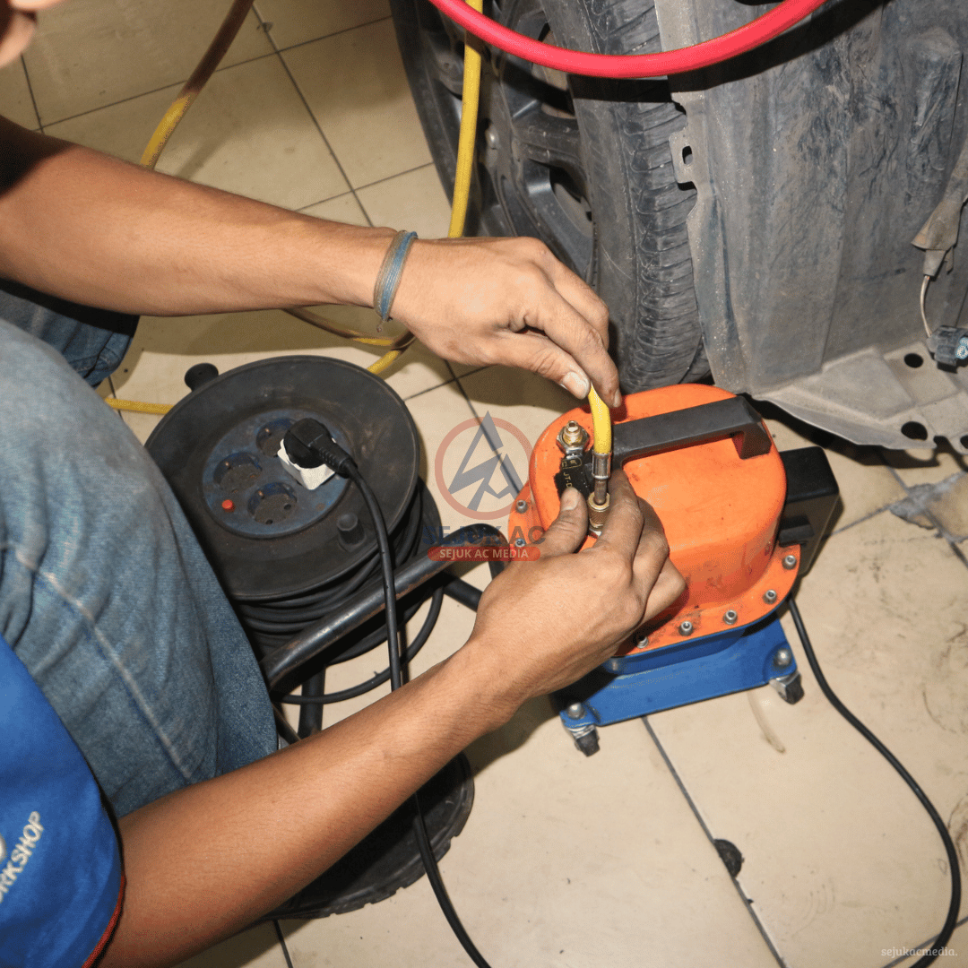Vacuum AC Mobil Berapa Menit
