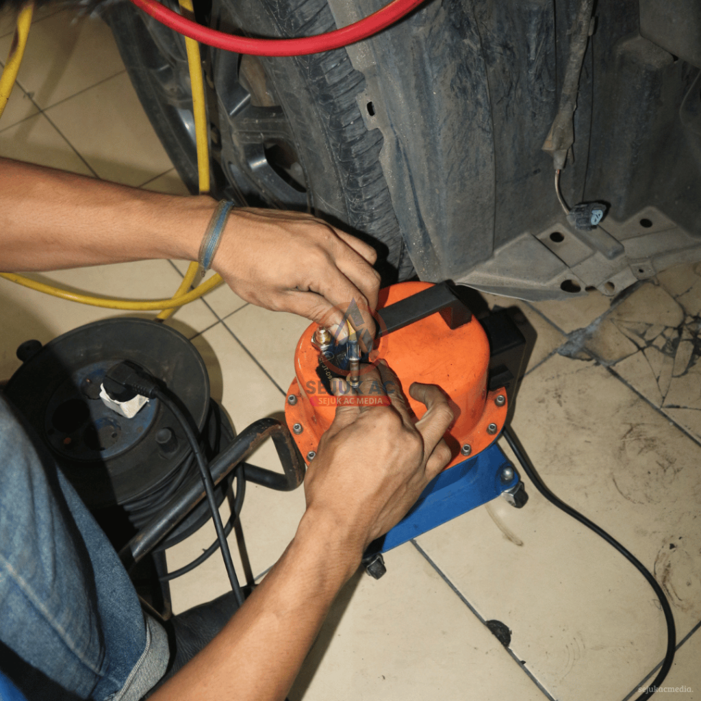 Vacuum AC Mobil Berapa Menit