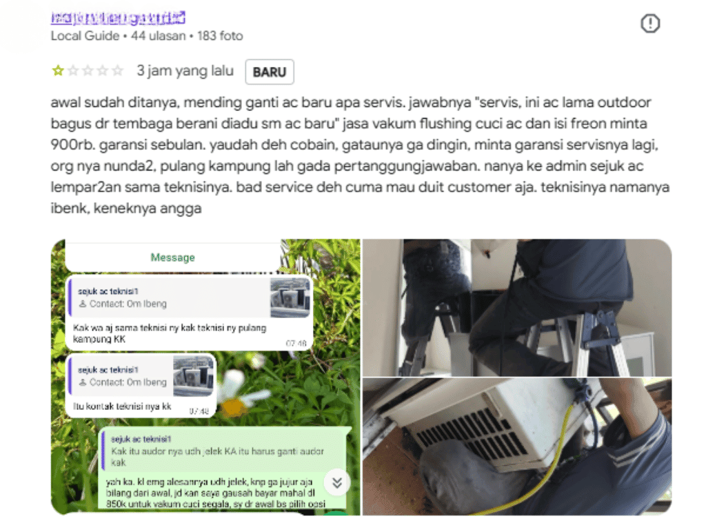 Klarifikasi Resmi Sejuk AC Kami Adalah Bengkel Spesialis AC Mobil, Bukan Jasa Service AC Rumah