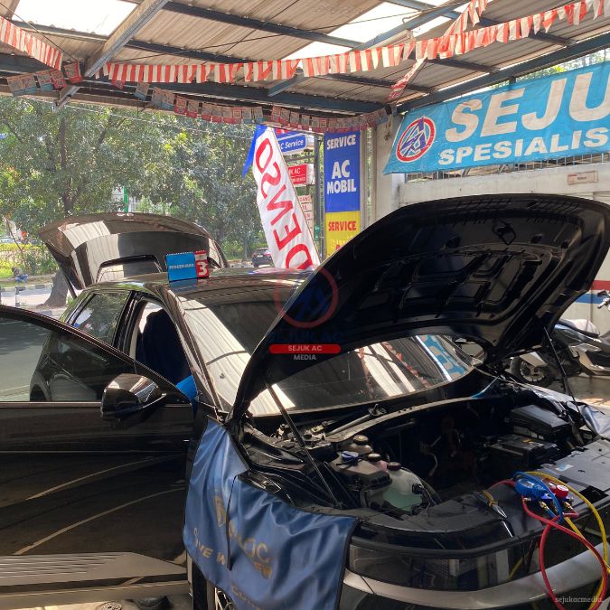 ciri ciri selang ac mobil bocor