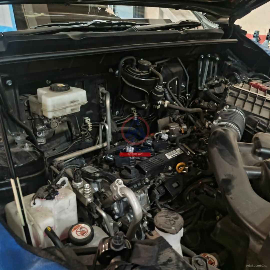 cara mengatasi tarikan mobil berat saat ac nyala