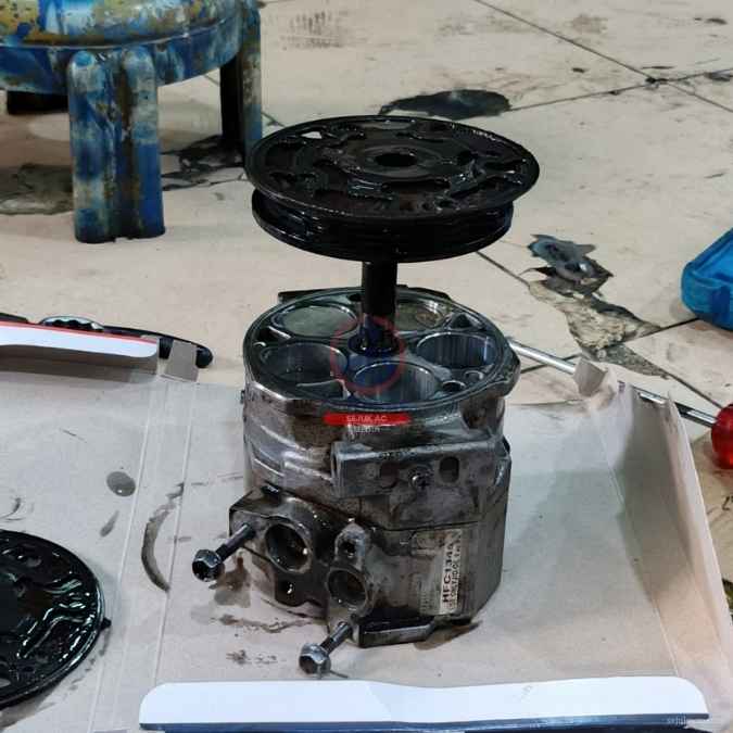 kompresor ac mobil macet