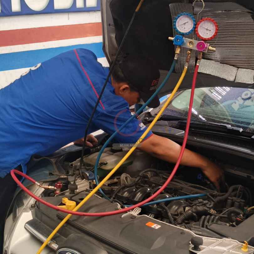 air ac mobil tidak menetes
